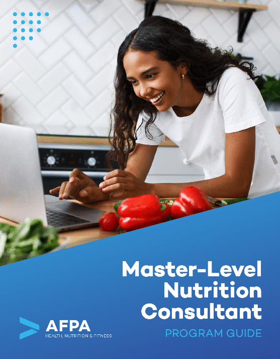Master Level Nutrition Consultant Program Guide Cover